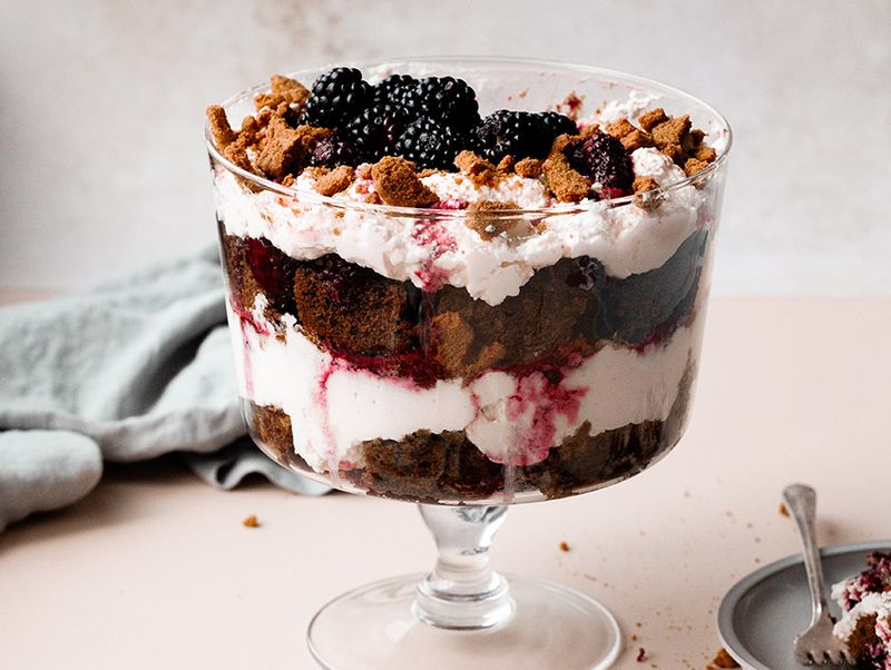 Blackberry Trifle