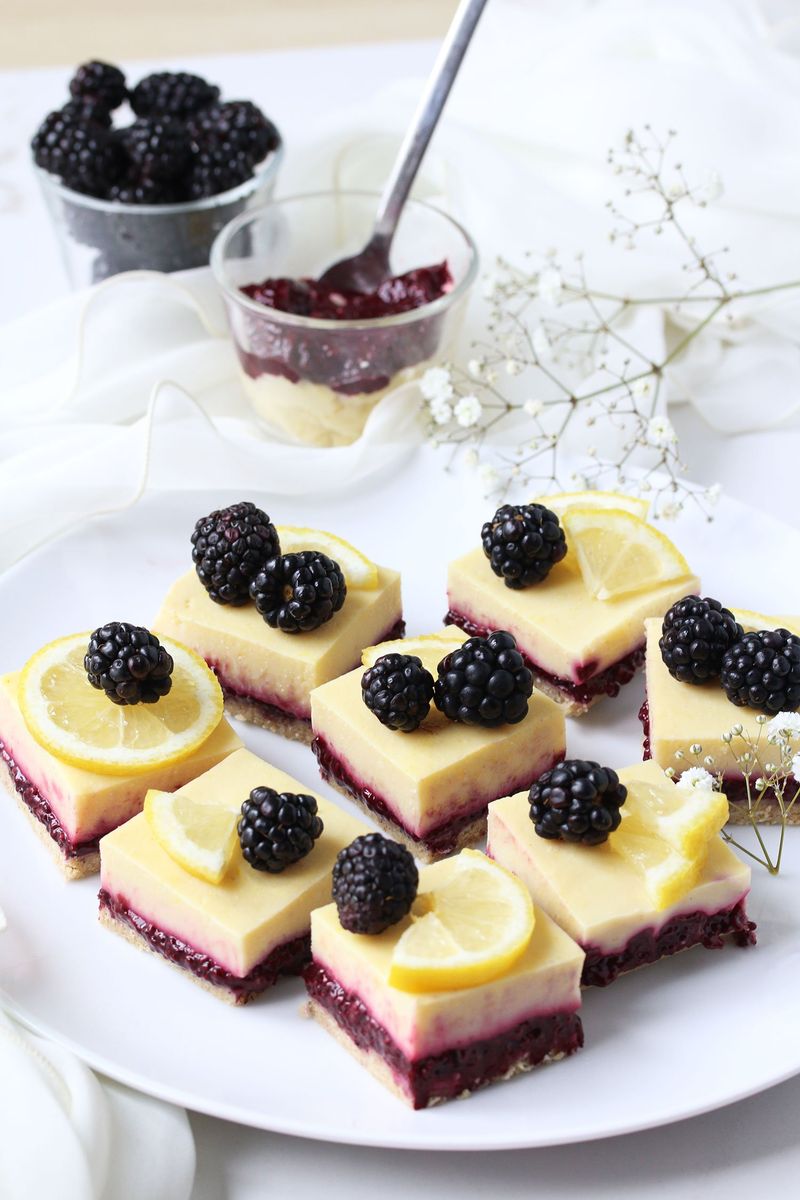 Blackberry Lemon Bars