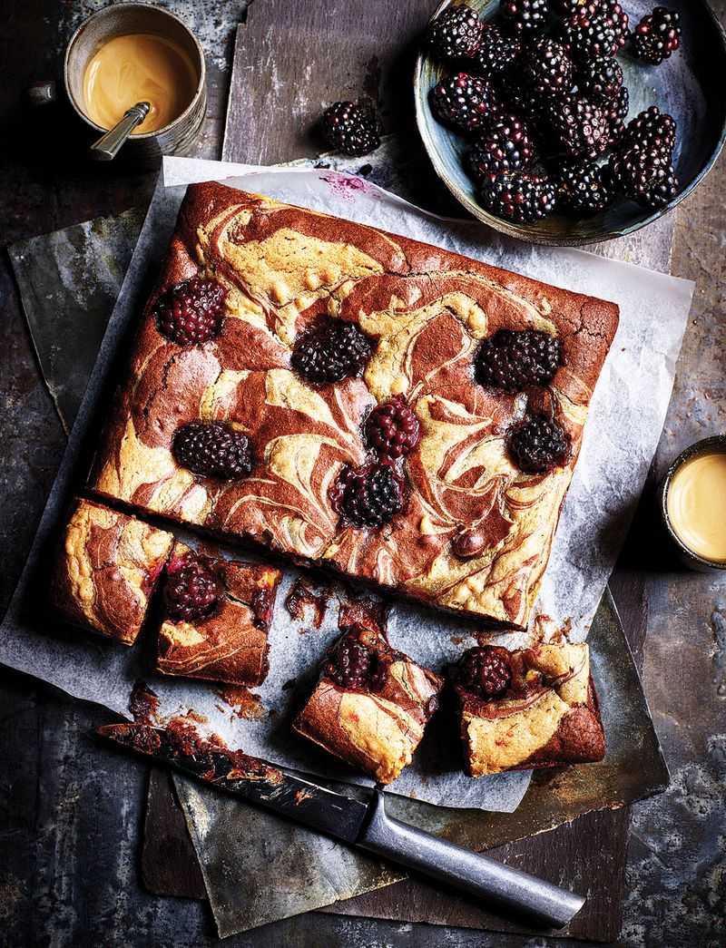 Blackberry Swirl Brownies