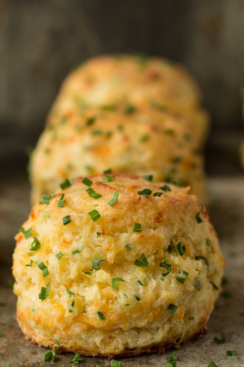 Cheddar Chive Biscuits