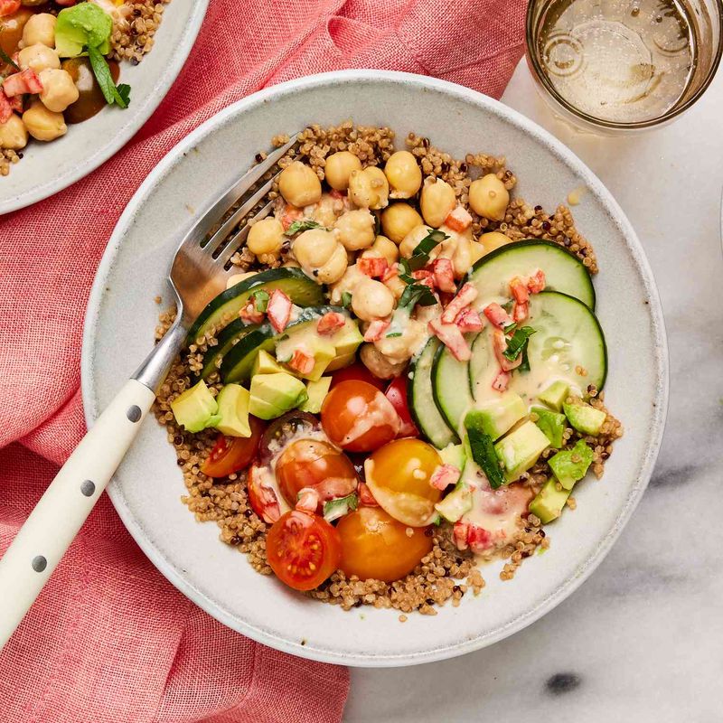 Chickpea and Quinoa Bowl