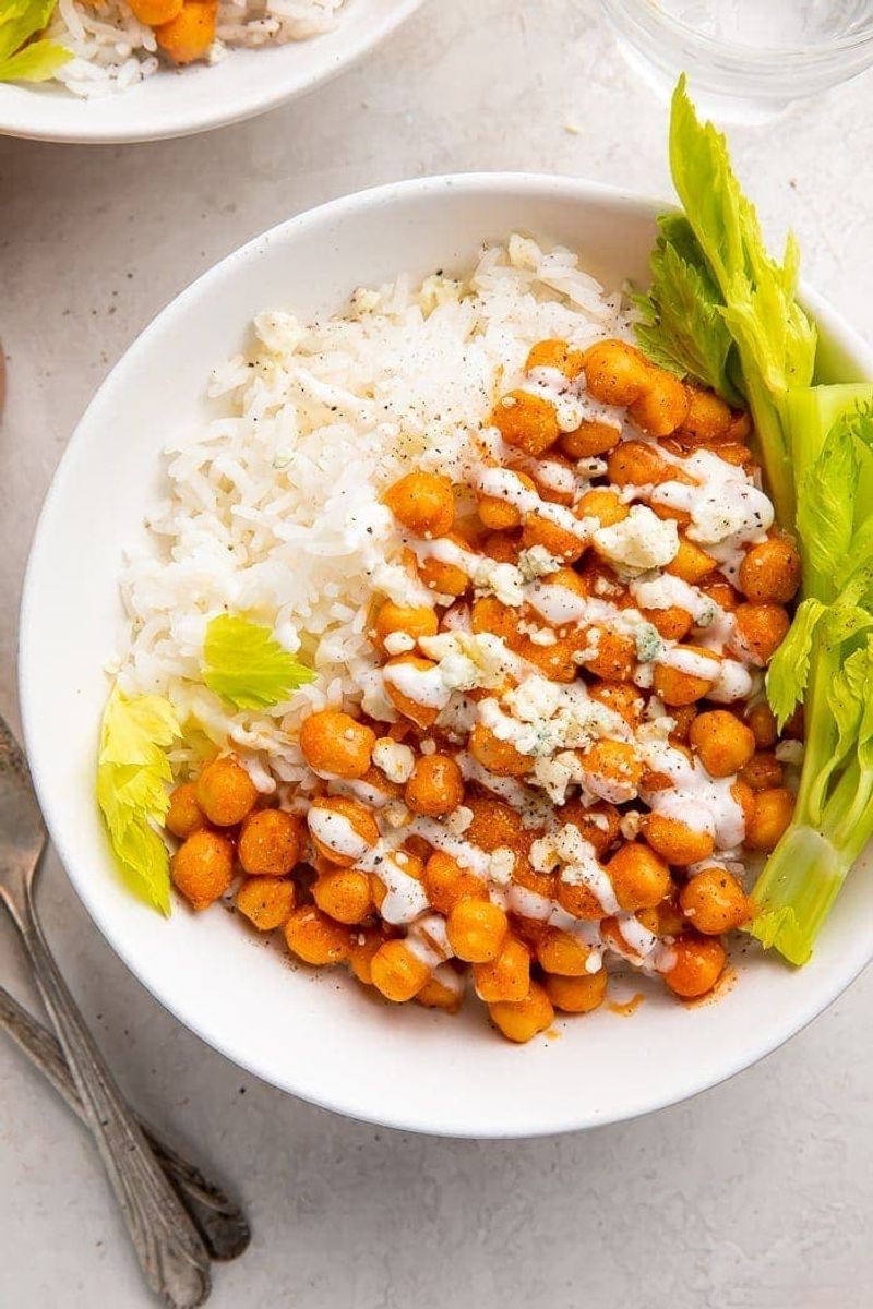 Buffalo Chickpeas