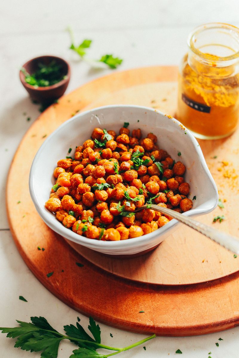 Roasted Chickpea Snacks