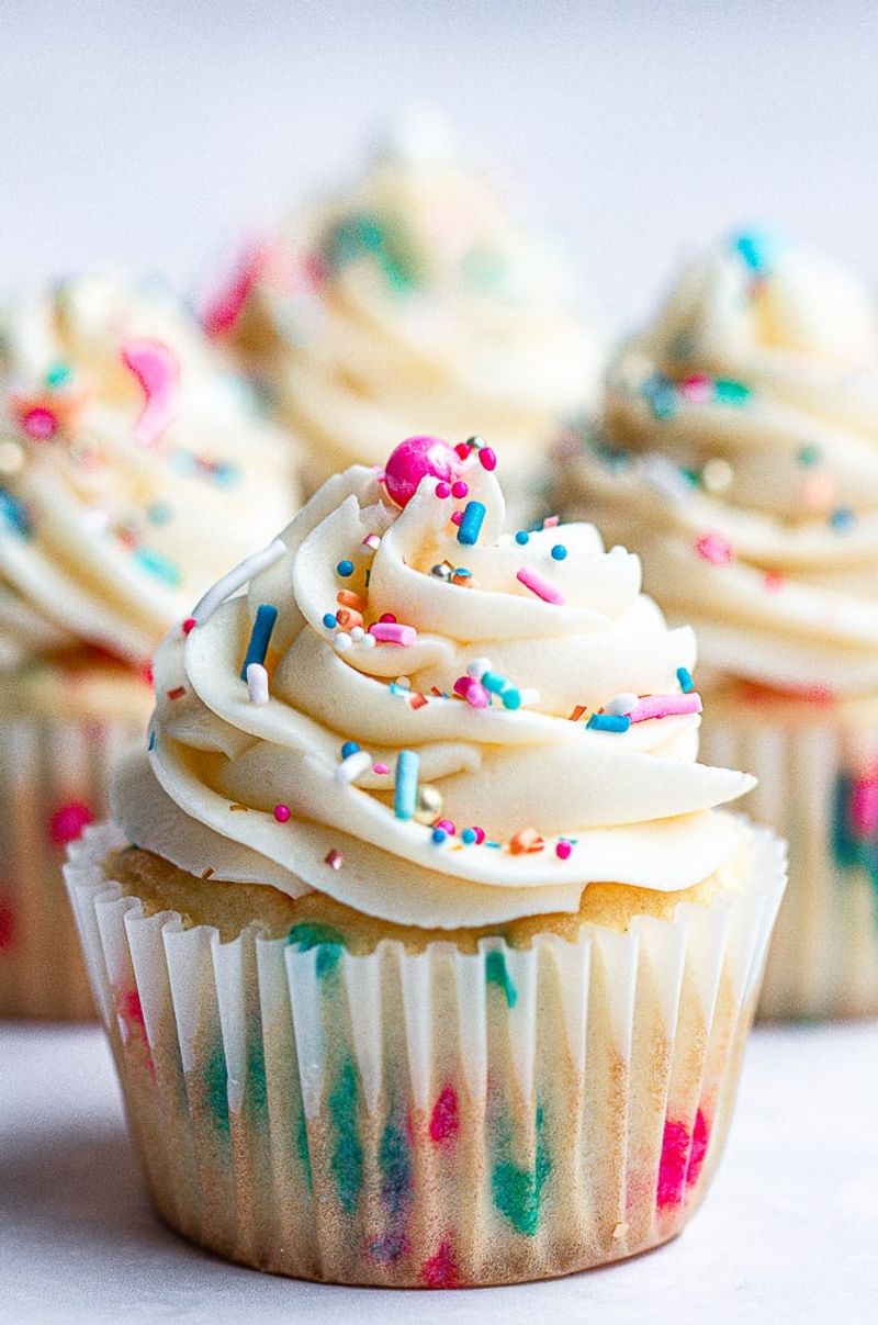 Boxed Cake Hack Cupcakes
