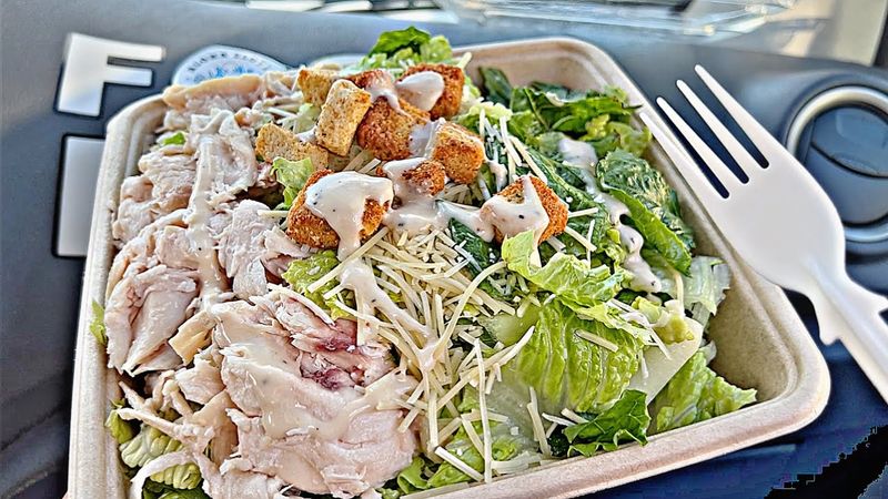 Rotisserie Chicken And Caesar Salad Kit