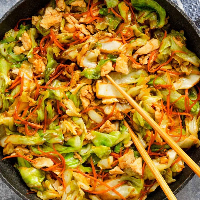 Add Cabbage To Stir-Fries