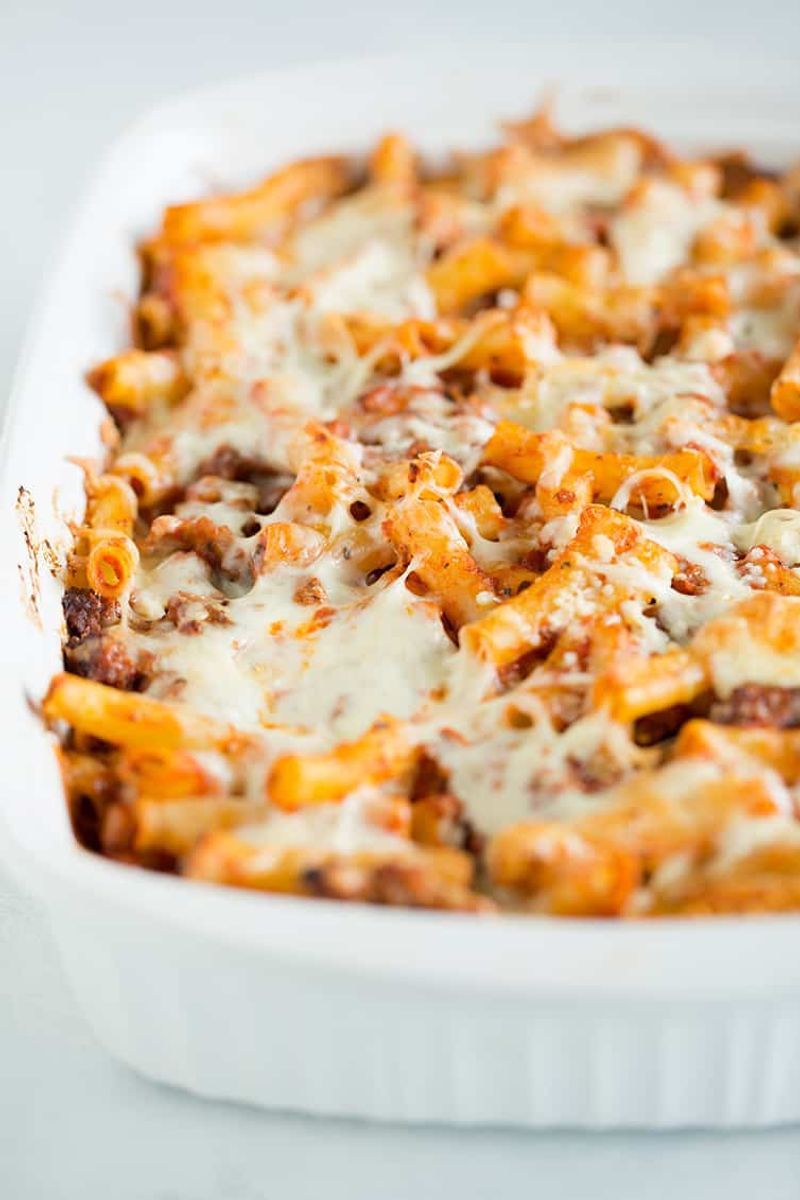 Italian Sausage And Pasta Bake