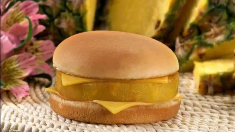 Hula Burger (1960s Test Menu)