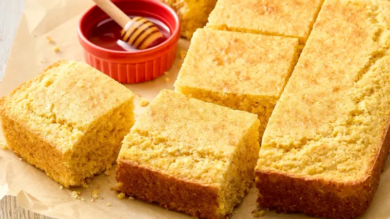 Cornbread And Molasses Sandwich