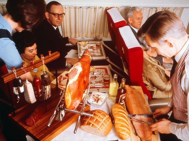 Pan Am Roast Beef Carving Cart (1960s)