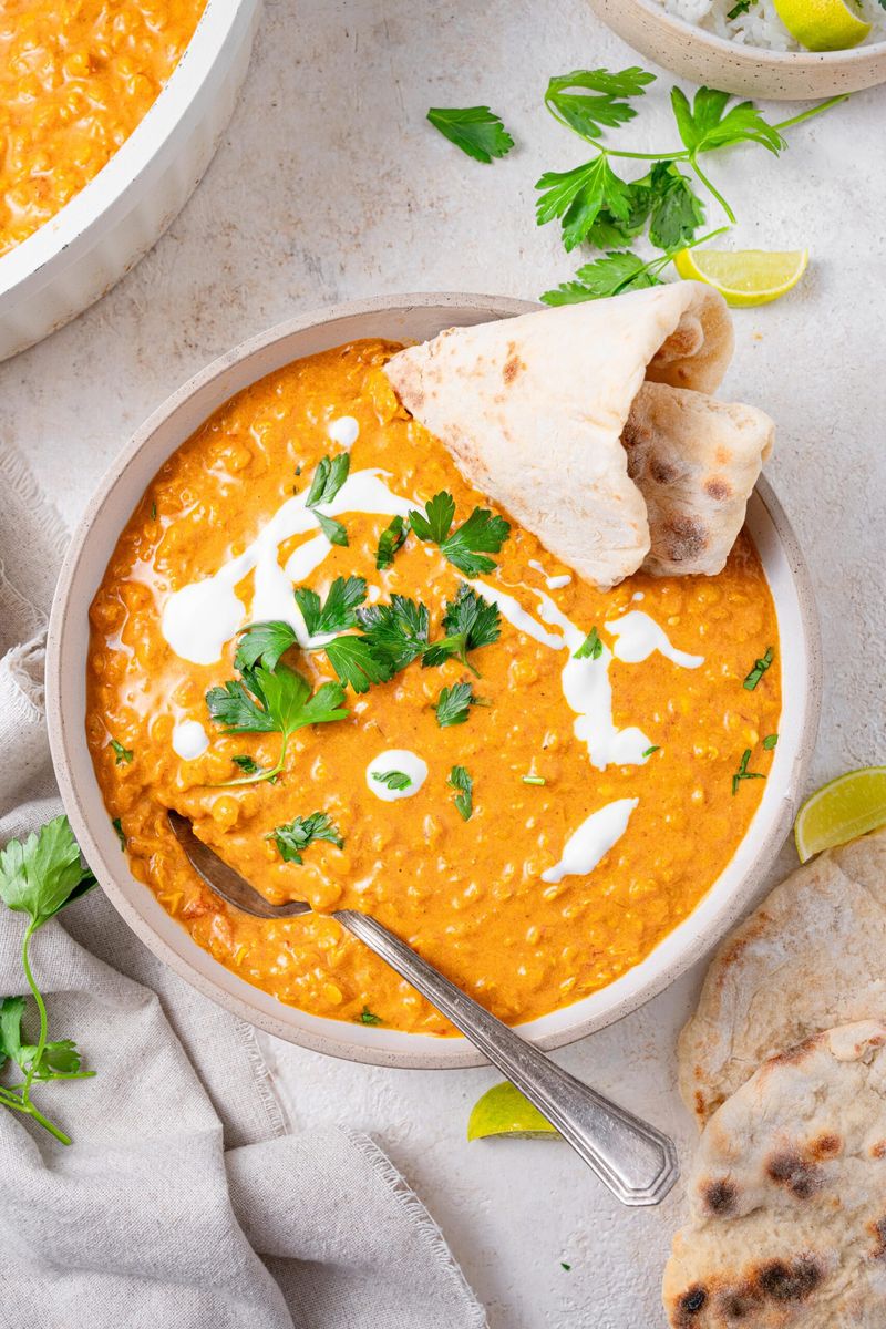 Coconut Curry Lentils
