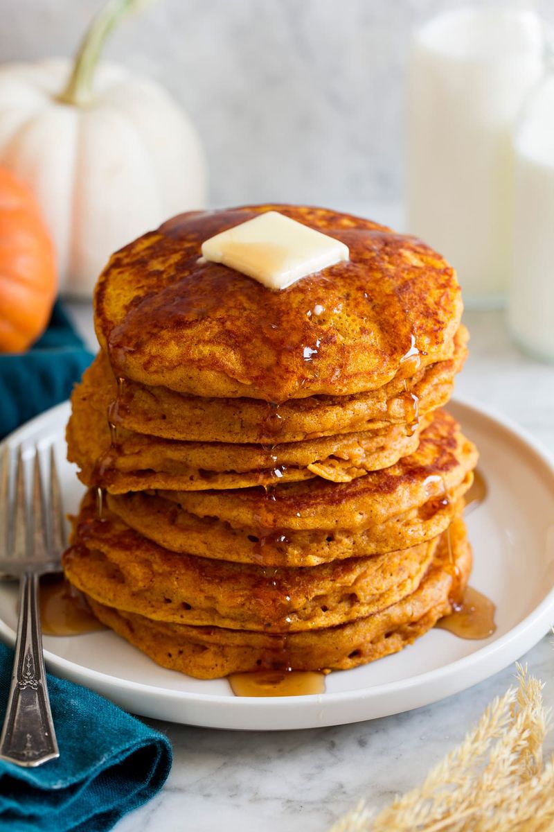 Bake Pumpkin Into Pancakes