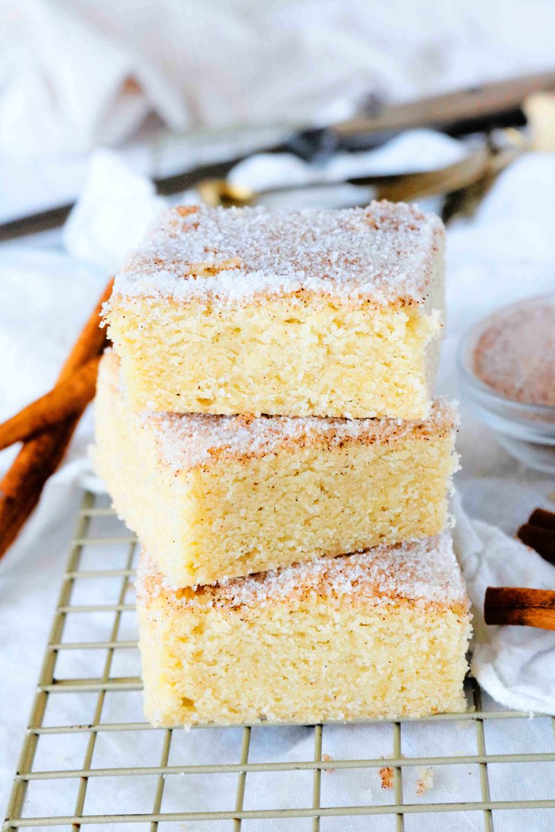 Snickerdoodle Cookie Bars