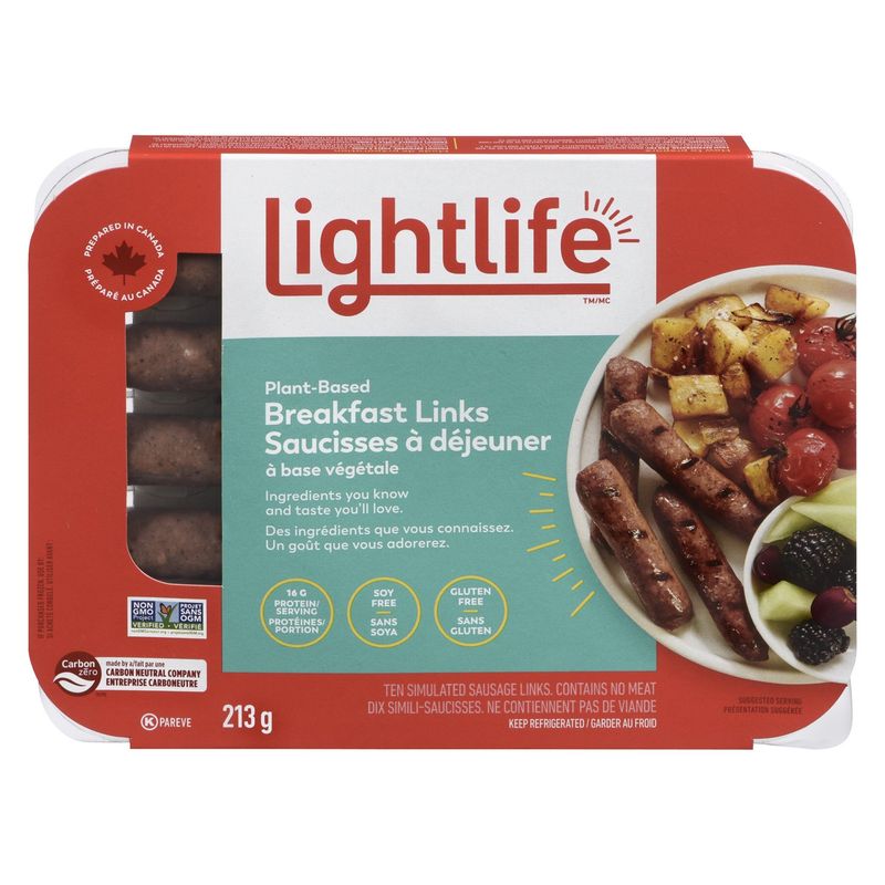 Lightlife Plant-Based Breakfast Sausage