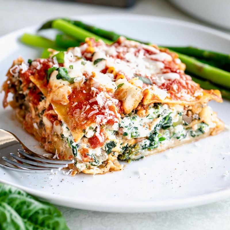 Add Extra Veggies To Lasagna Layers