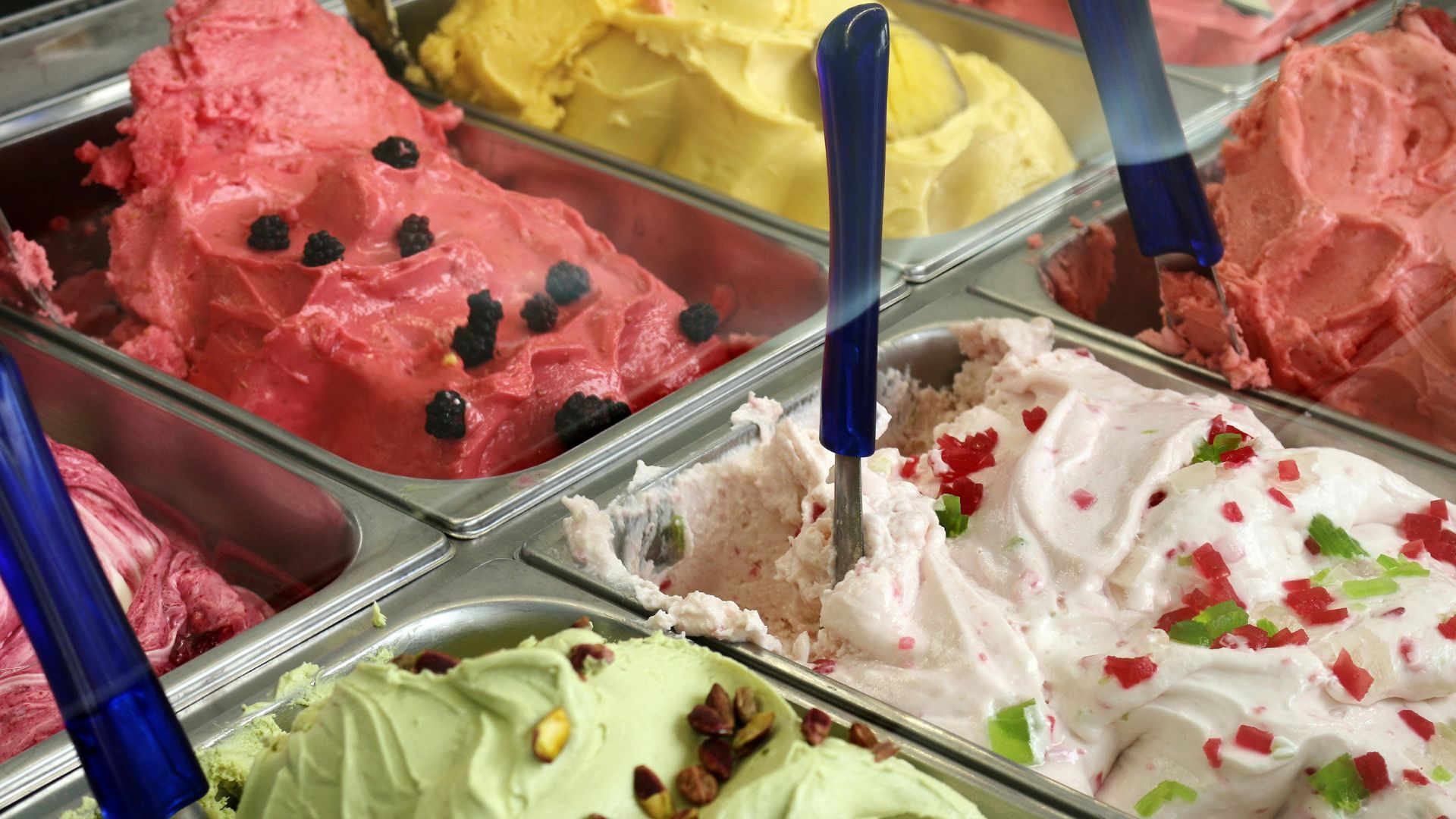 very popular ice creams in the U.S.