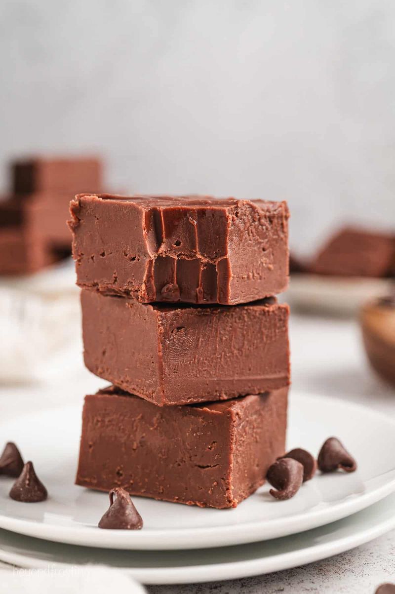 Classic Chocolate Condensed Milk Fudge