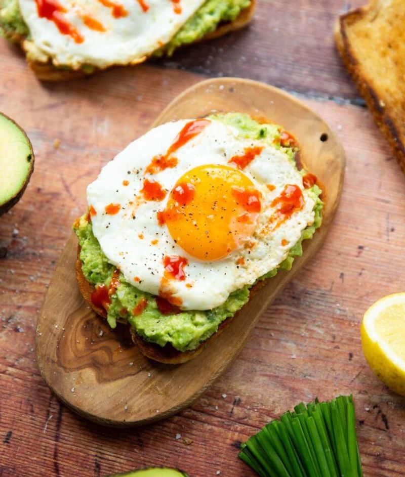 Avocado Toast With Hot Sauce