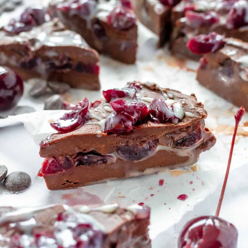 Cherry Chocolate Fudge