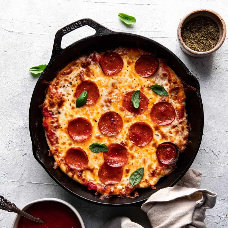 Cast Iron Pizza