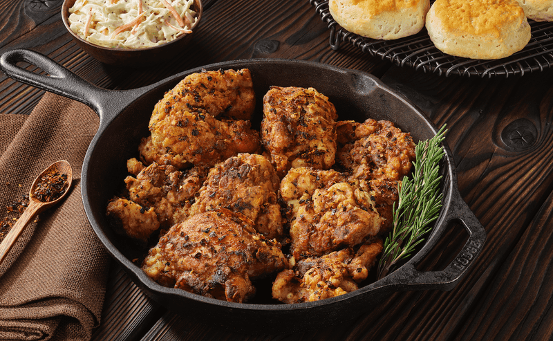 Crispy Cast Iron Fried Chicken