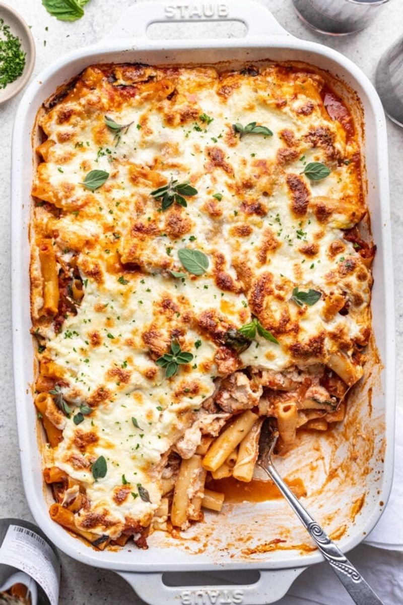 Baked Ziti With Ricotta