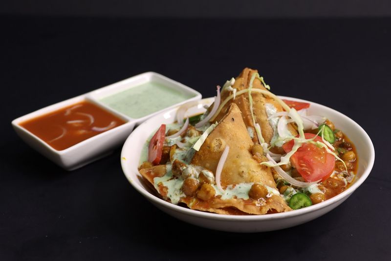 Samosa Chaat