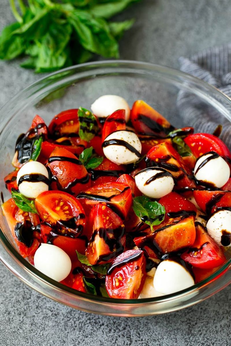 Caprese Salad With Balsamic Glaze
