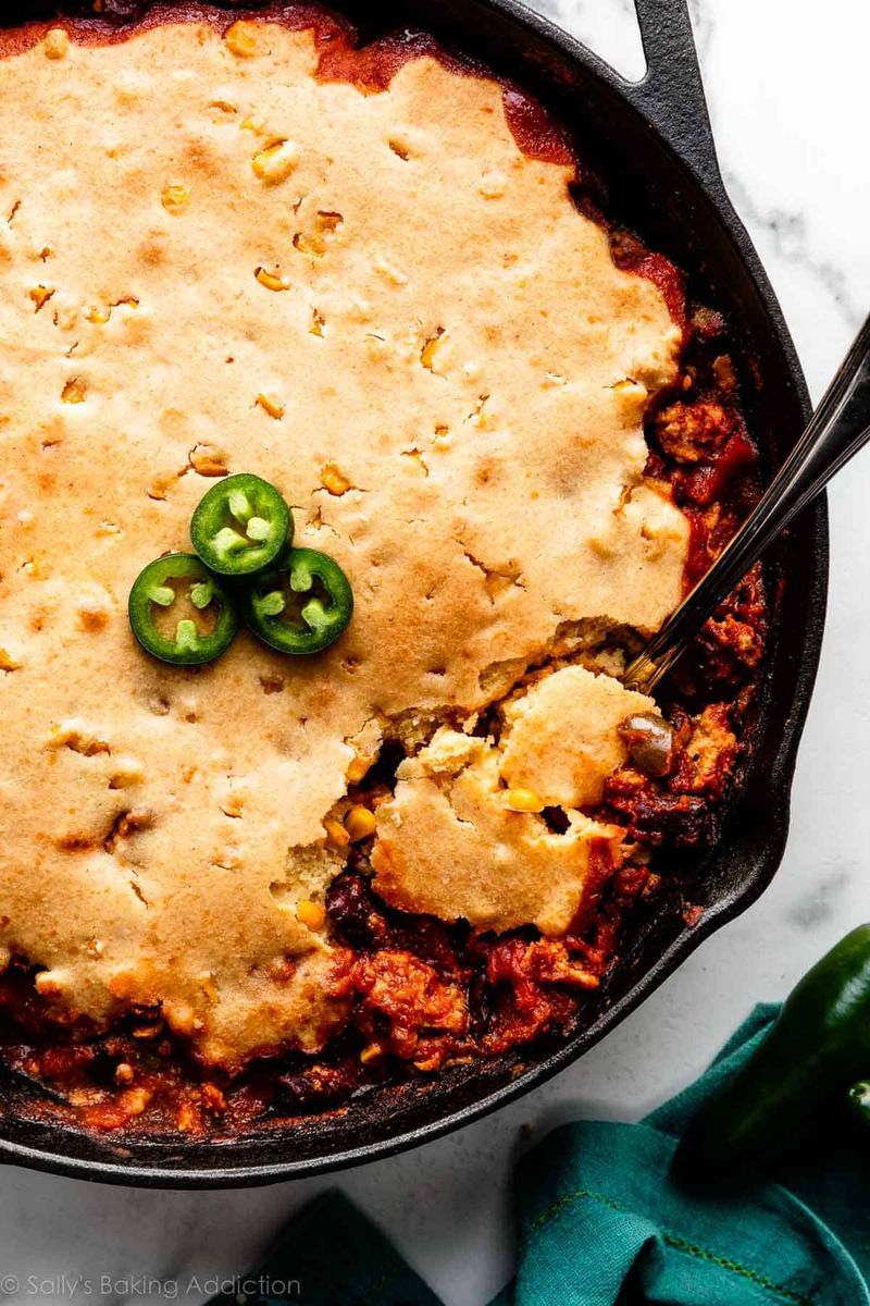 Cornbread Chili Casserole