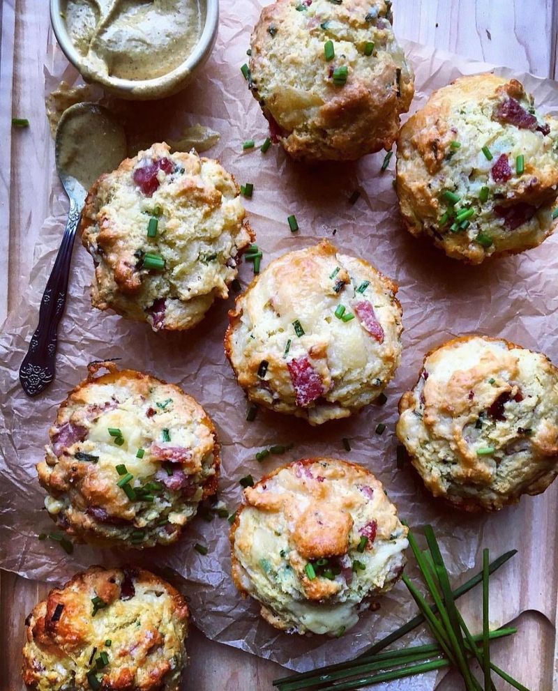 Cheddar and Chive Muffins
