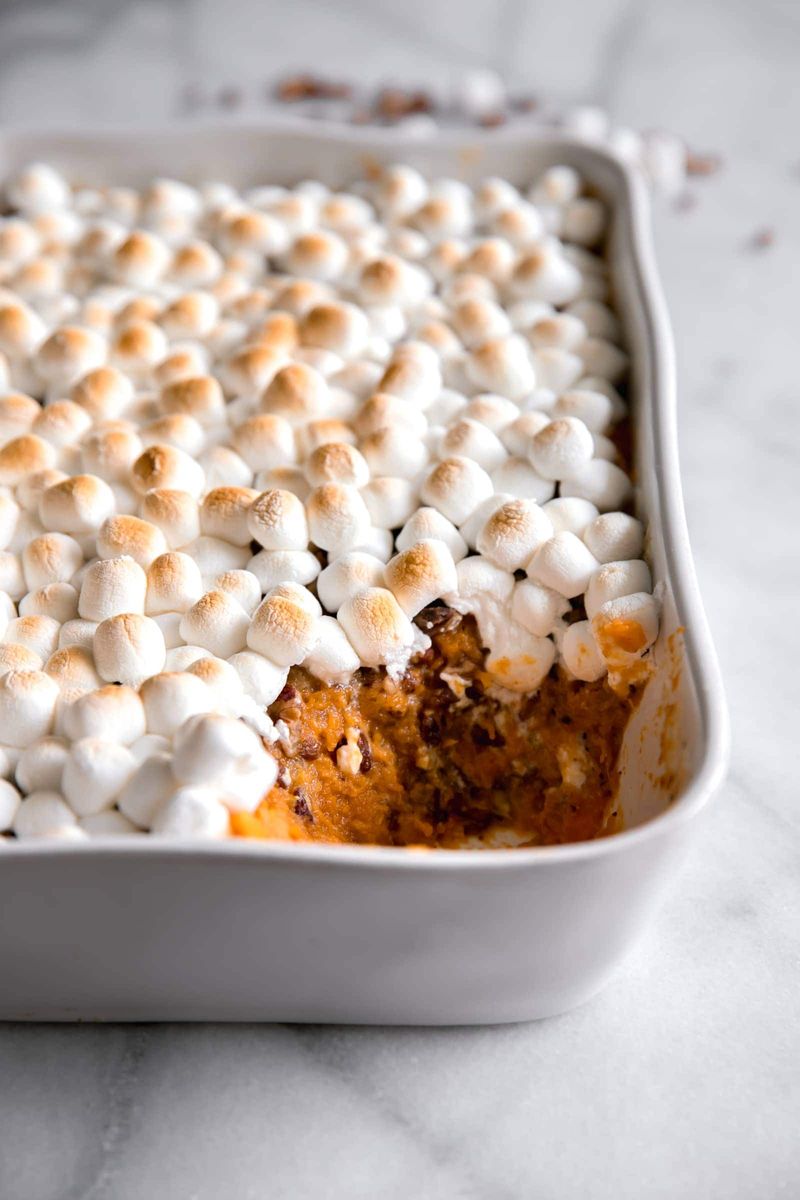 Sweet Potato and Marshmallow Casserole