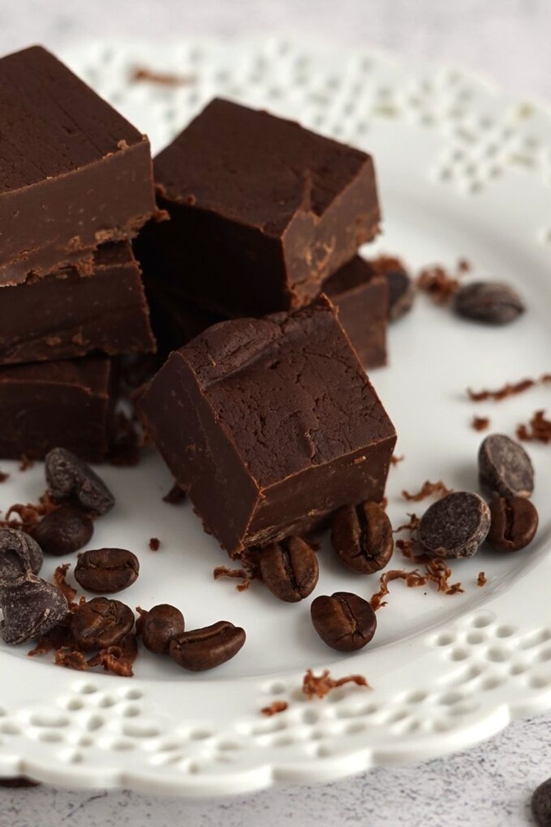 Mocha Coffee Fudge