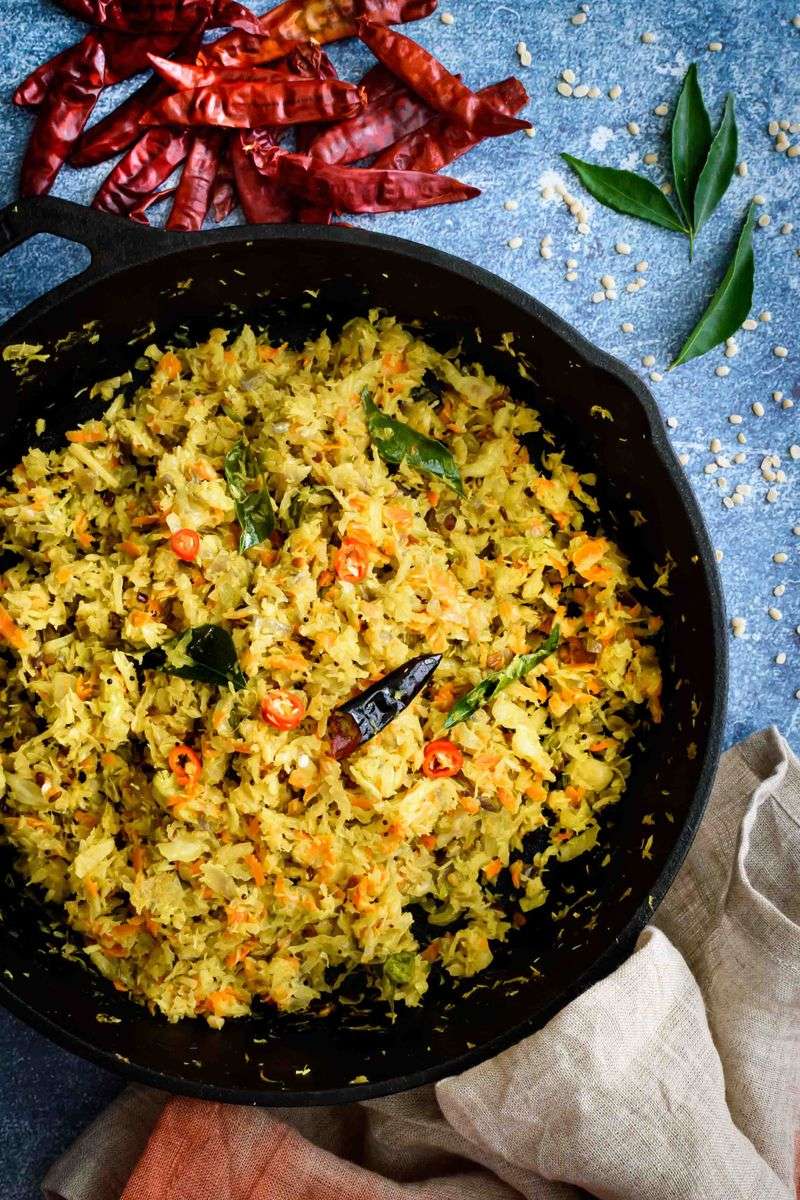 Cabbage Thoran