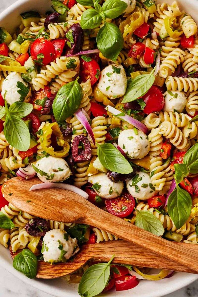 Pasta Salad with Italian Dressing