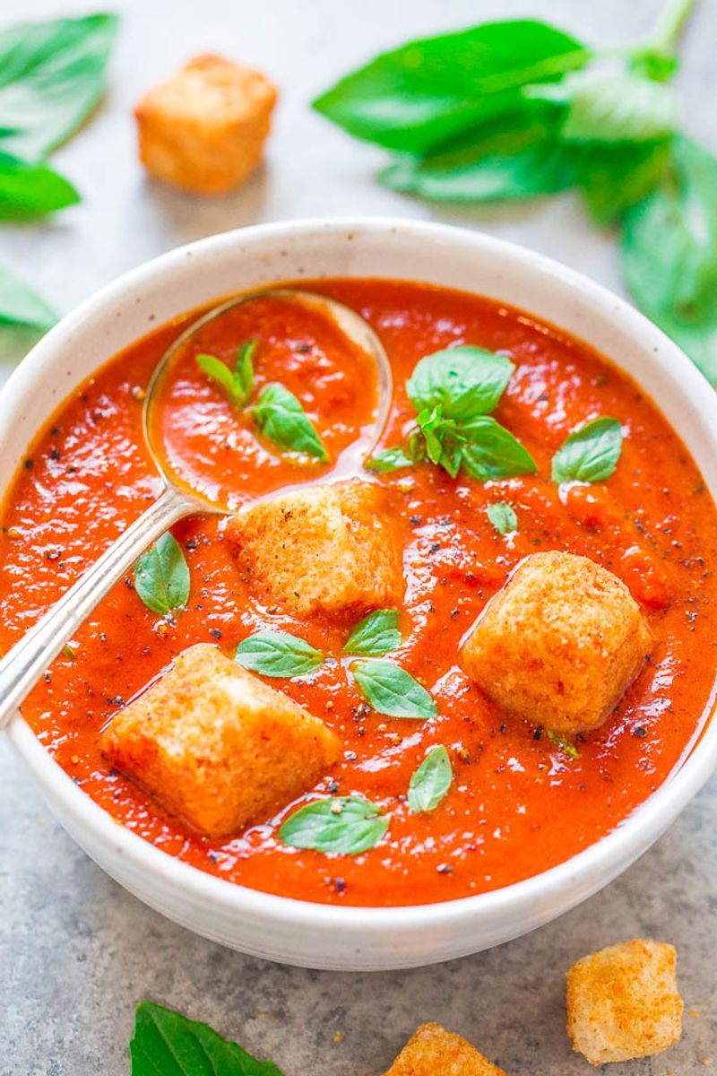 Creamy Tomato Basil Soup